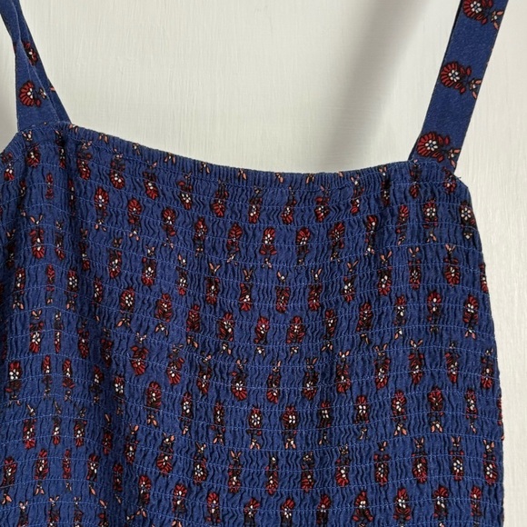 Band of Gypssies Maxi Smocked Spaghetti Straps Paisley Summer Dress, Sz: Small - Picture 4 of 6